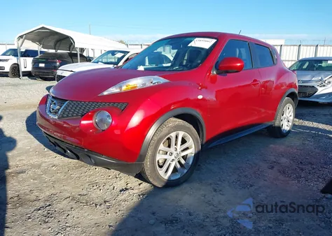 2013 Nissan Juke Sl из США, поврежденный, VIN JN8AF5MRXDT223907